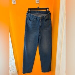 Old Navy TALL Classic High-Rise Women's Jeans - Dark Blue